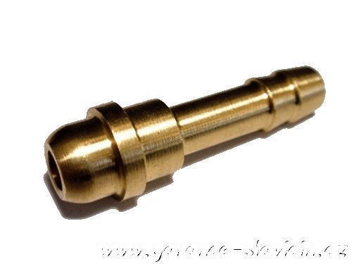 Mosadzný tŕň 9mm pre maticu G1/4"